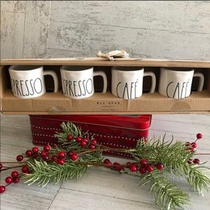 New Never Used Rae Dunn Espresso Cups